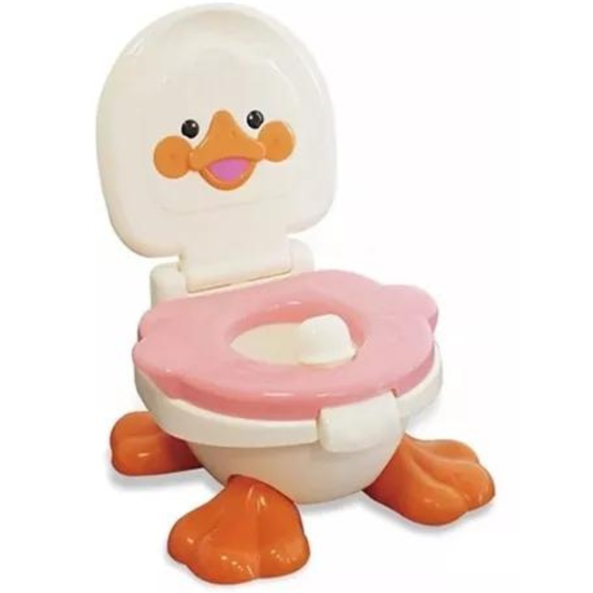 Pelela pato 3 en 1 para bebé, evolutiva y adaptable a la taza del baño — Aprecito Chile