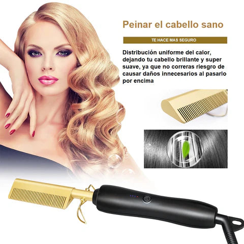 Brush 2 En 1 — Peine Alisador y Rizador