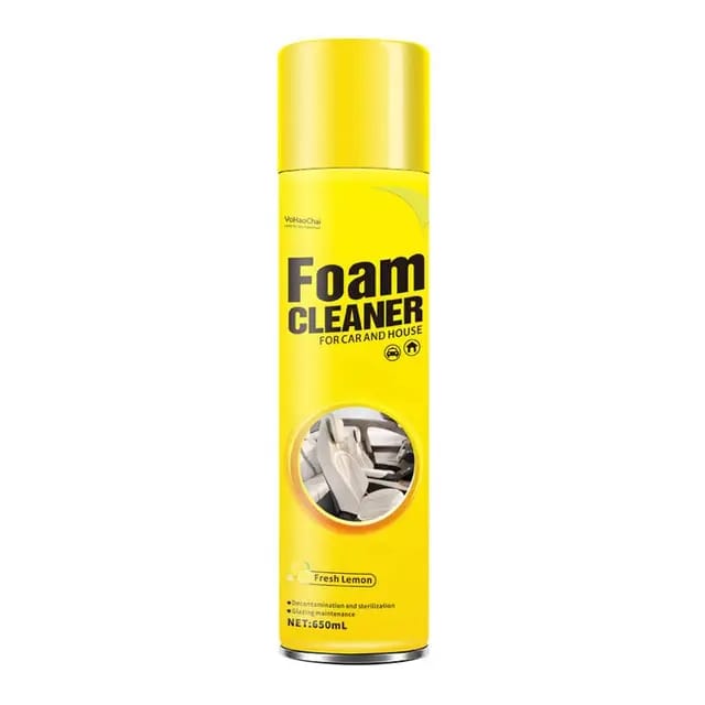 Lata de Foam Cleaner 650 ml aroma Fresh Lemon, espuma limpiadora multiuso