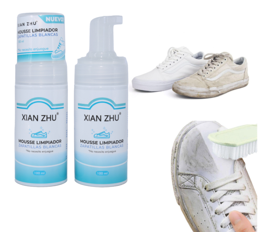 Limpiador para Zapatillas Blancas 100ml — Aprecito Chile