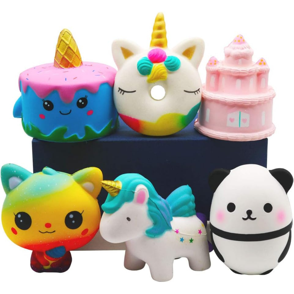 Pack Squishies Antiestrés Para Niños
