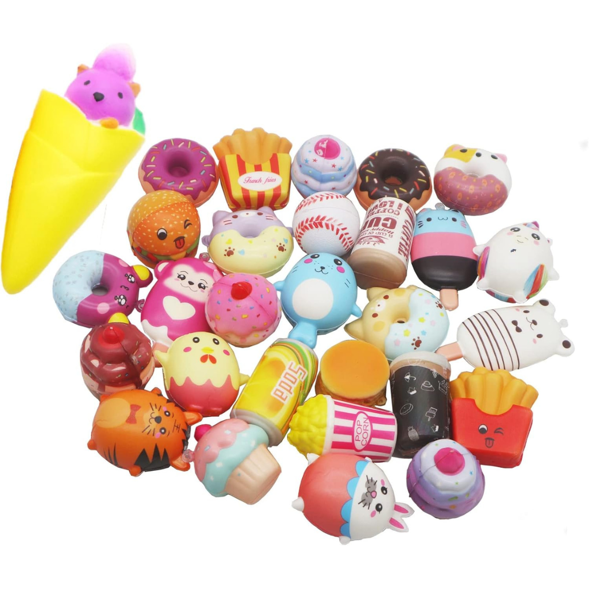 Pack Squishies Antiestrés Para Niños