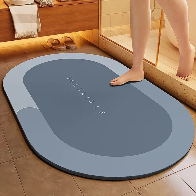 Alfombra antideslizante de secado rapido para bano y cocina