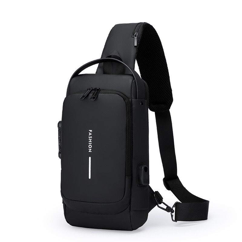 Bolso Mochila Antirrobo con Cierre Oculto y Puerto USB