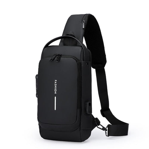 Bolso Mochila Antirrobo con Cierre Oculto y Puerto USB