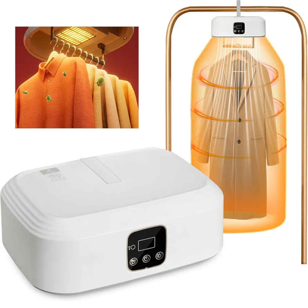 Secadora portátil plegable para ropa con calor