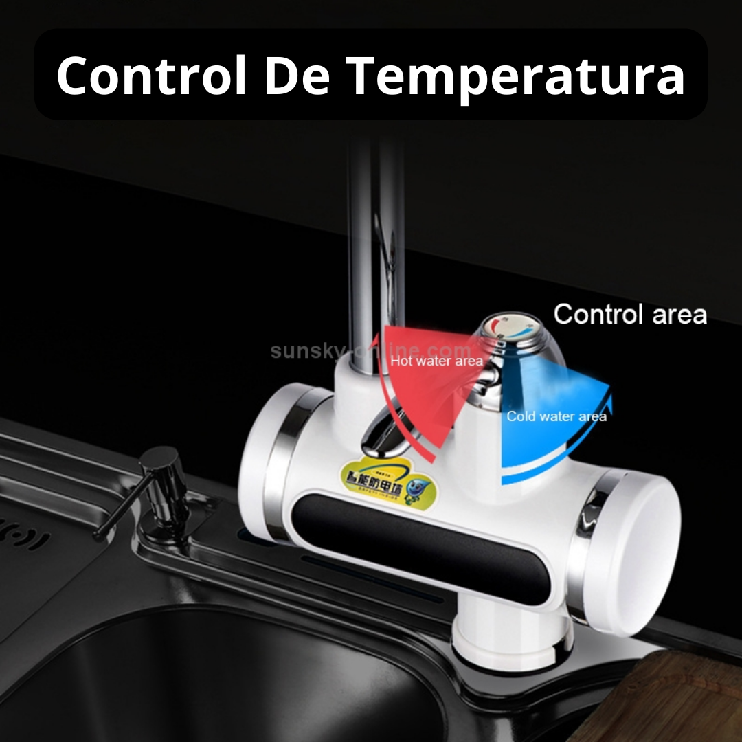Control de temperatura del grifo eléctrico