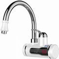 Llave grifo eléctrico con calentamiento instantáneo de agua para lavaplatos, instalación simple — Aprecito Chile