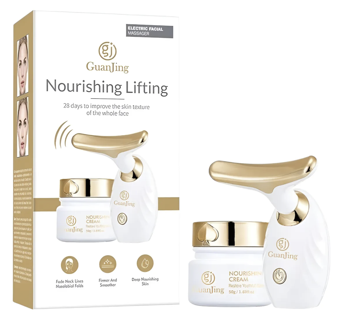 Crema Reafirmante Masajeador Facial — Aprecito Chile