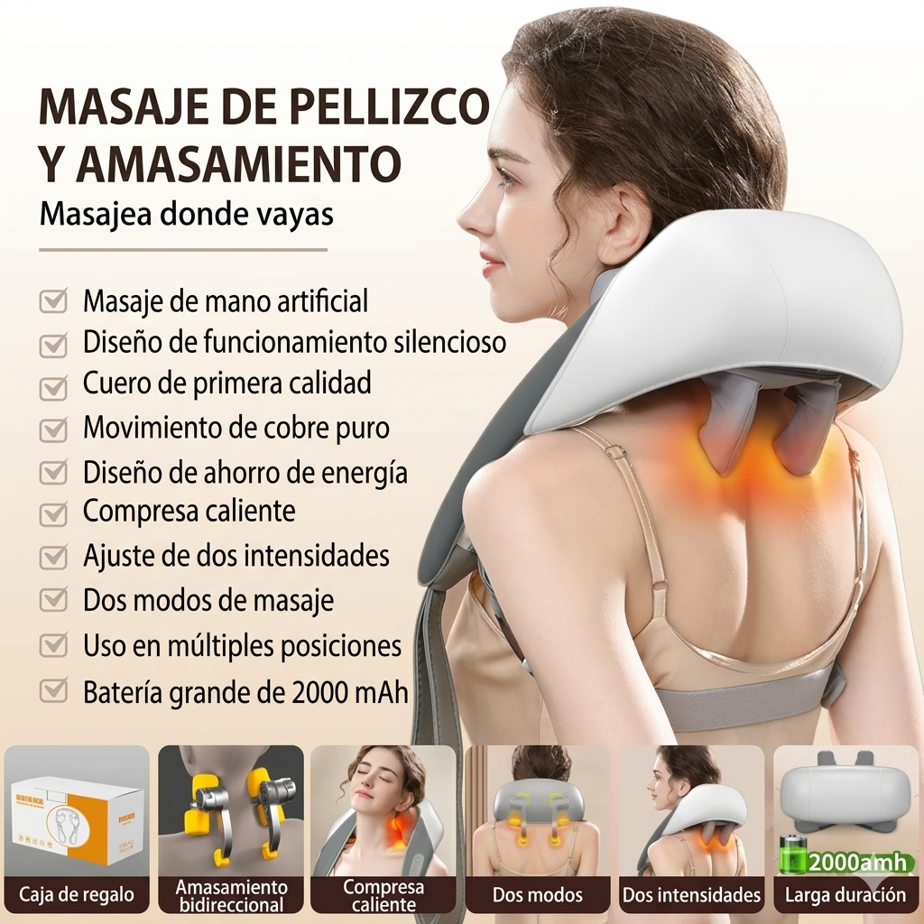 Masajeador Estimulador Cervical Hombro