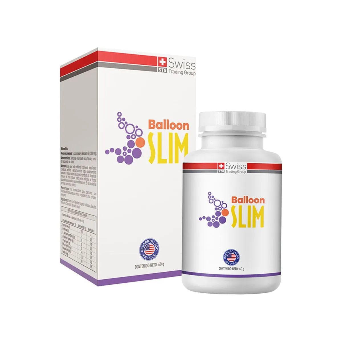 Balloon Slim frasco y caja originales