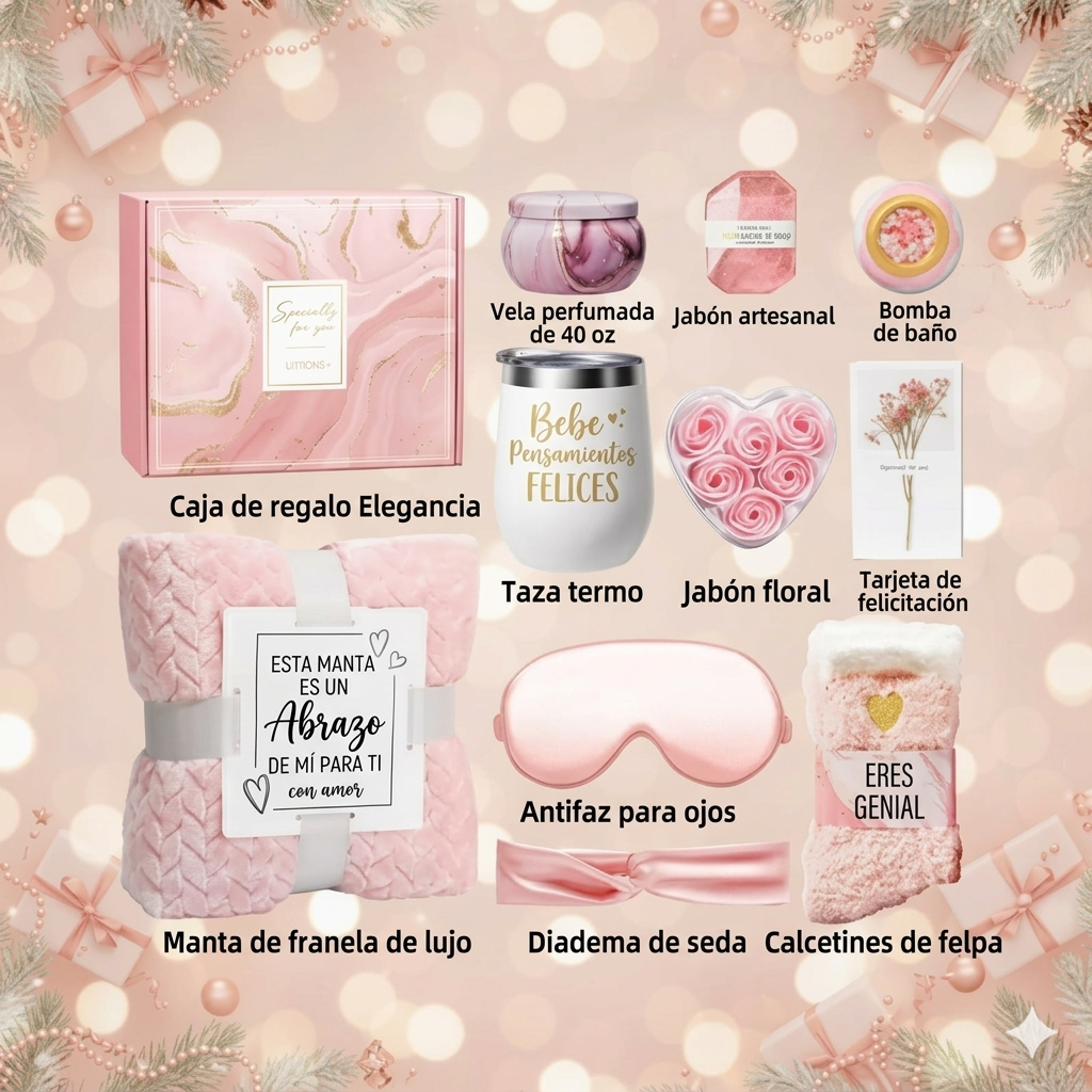 Kit Spa Cuidado Personal — 11 Piezas Para Regalar