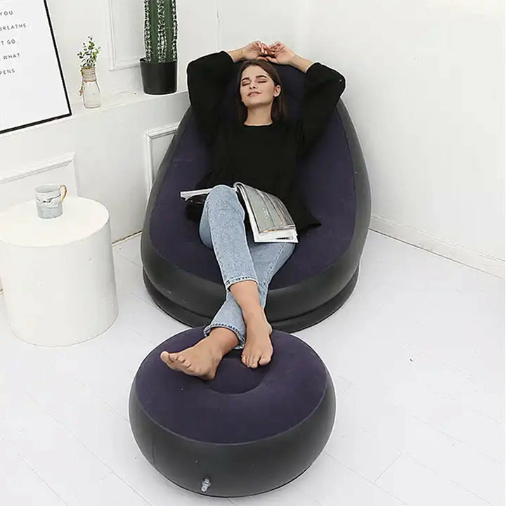 Sofá inflable portátil