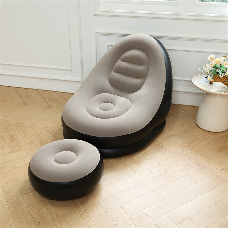 Sofá inflable apoya pies