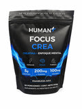 Human+ Focus CREA — pote frambuesa azul 300 g