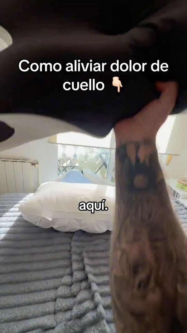 Cómo aliviar el dolor de cuello con la almohada cervical