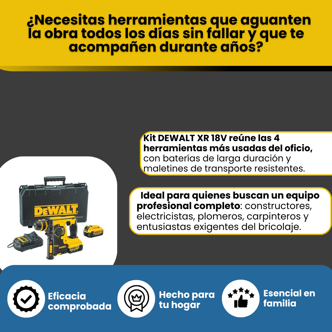 Herramientas que aguantan la obra todos los días sin fallar