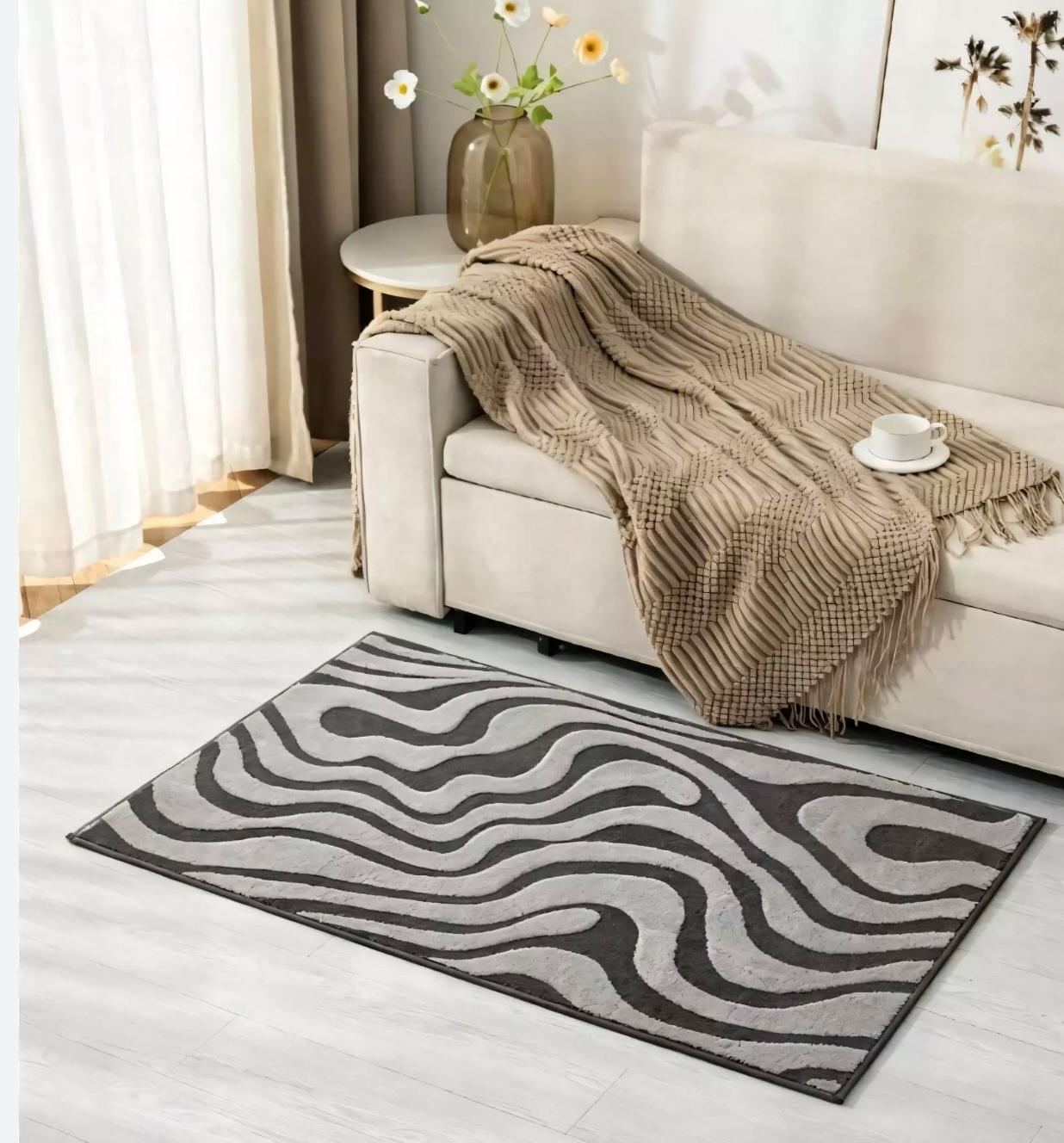 Alfombra nórdica 120x80 — detalle