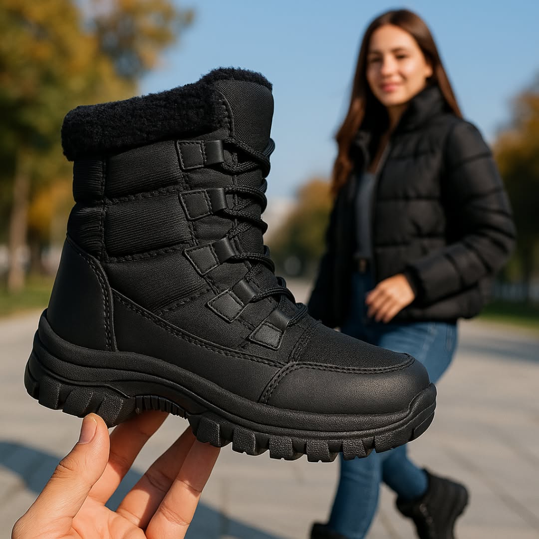 Botas de invierno — detalle