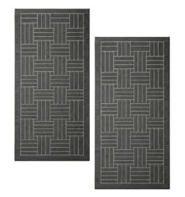 Alfombra engomada — fácil de limpiar