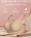 Brasier invisible sin varillas beige — soporte total y comodidad todo el día