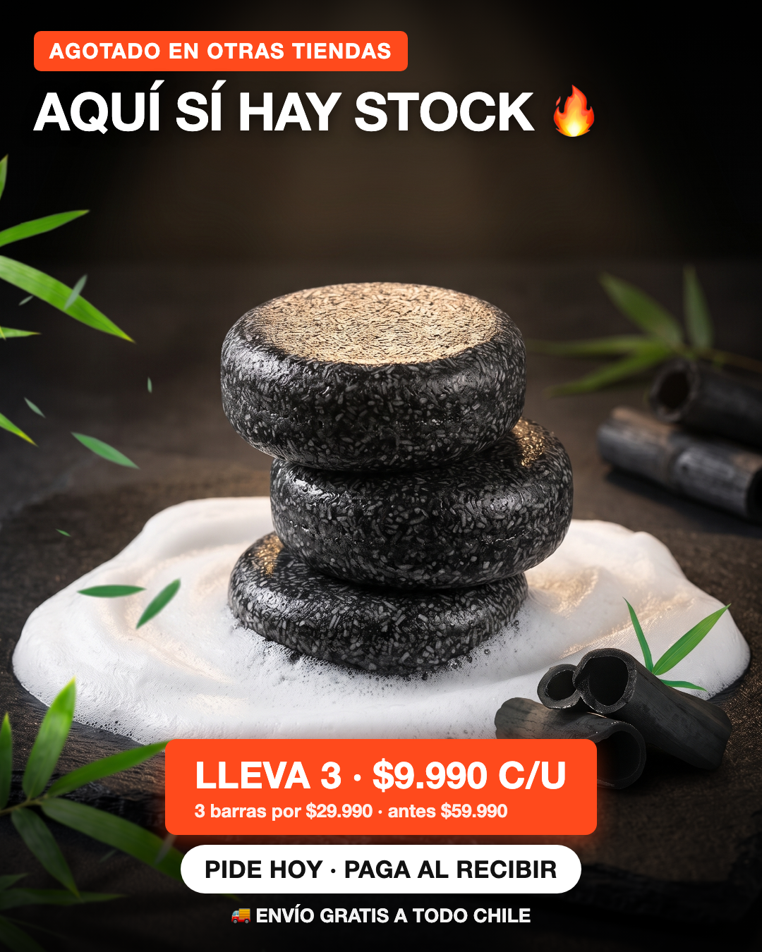 Oferta 3 barras 9990 cada una