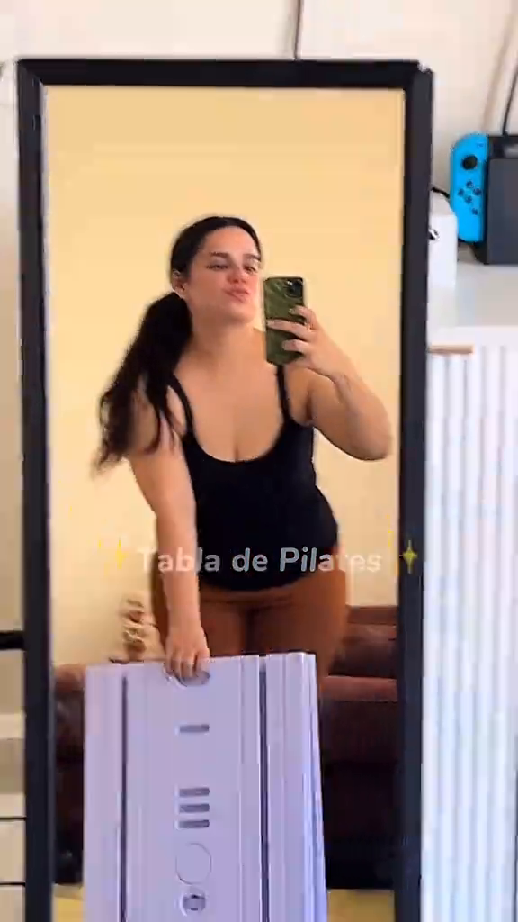 Tabla de pilates plegable lista para entrenar en casa