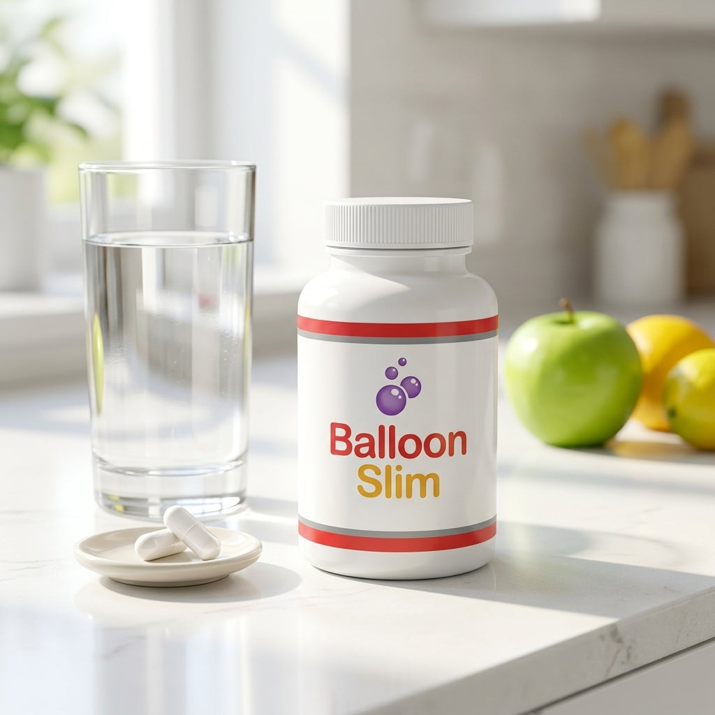 Balloon Slim con vaso de agua