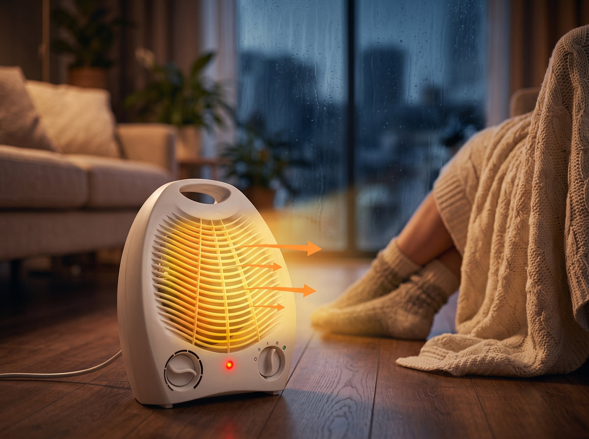 Calor inmediato en tu living en pleno invierno