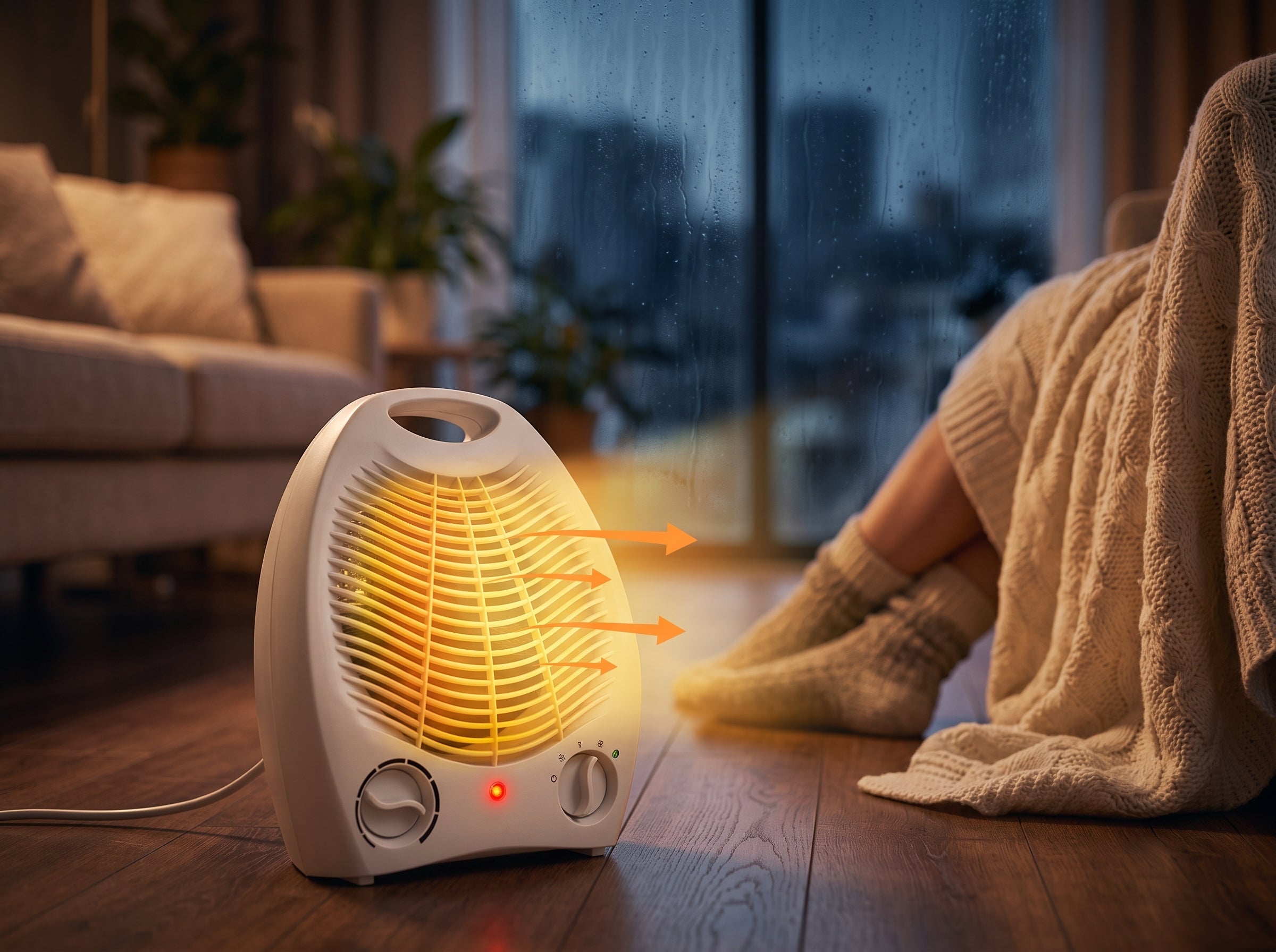 Calor inmediato en tu living en pleno invierno