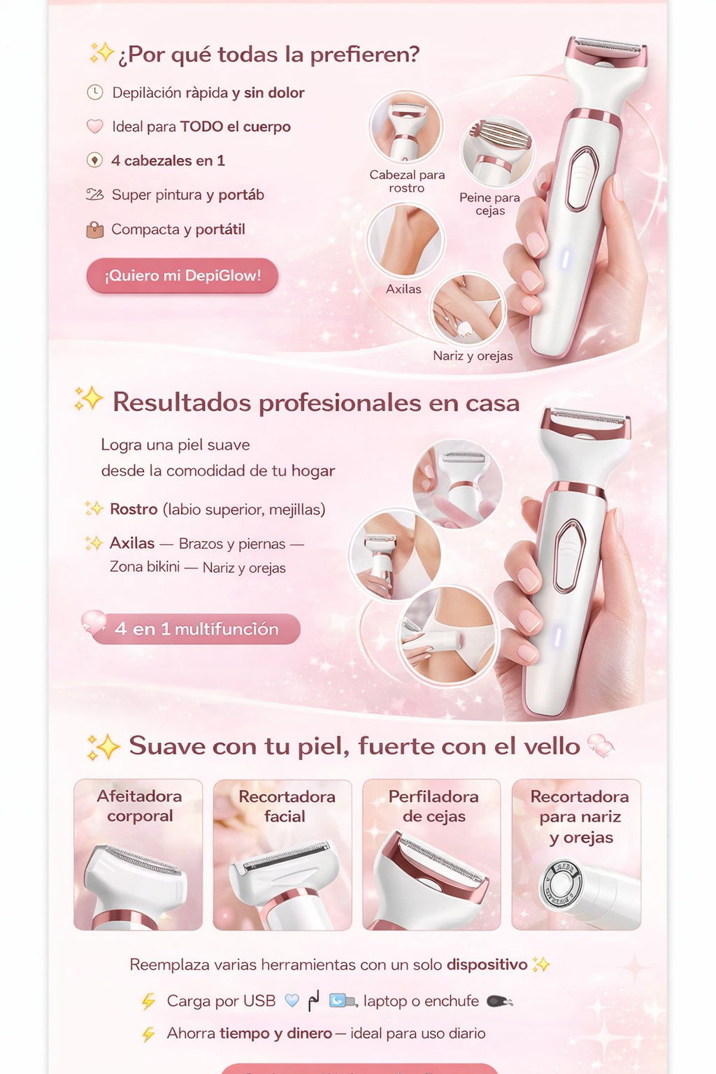 DepiGlow resultados
