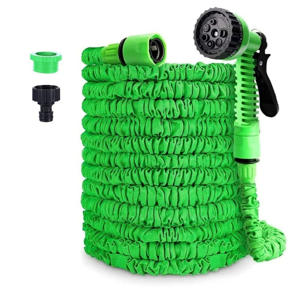 Kit completo: manguera extensible, pistola de 7 modos y conectores