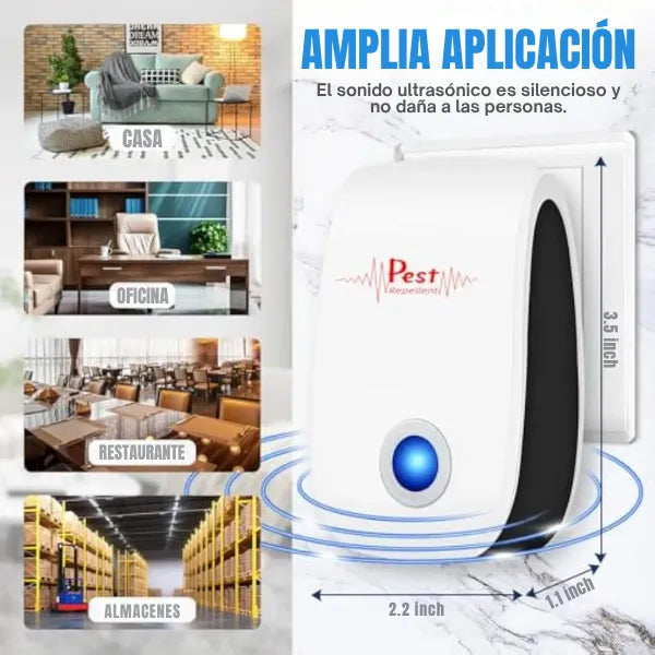 Amplia aplicación: casa, oficina, restaurante, bodegas