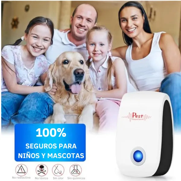 100% seguro para niños y mascotas — sin tóxicos, sin olor, sin químicos